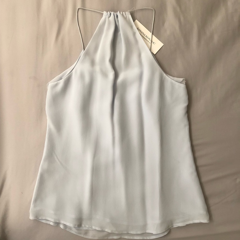Banana Republic Sleeveless Silk Top - Picture 2 of 4